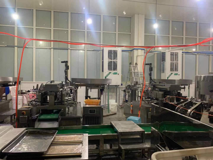 立式直吹案例（整體降溫）